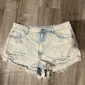 Jean shorts